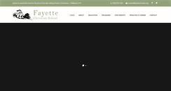 Desktop Screenshot of fayettechristian.org